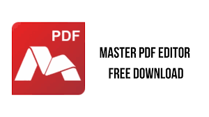 Master PDF Editor 5.9.70 Crack + Registration Key Free Download 2024 